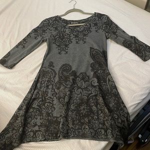 SOLD - Grey and black dress